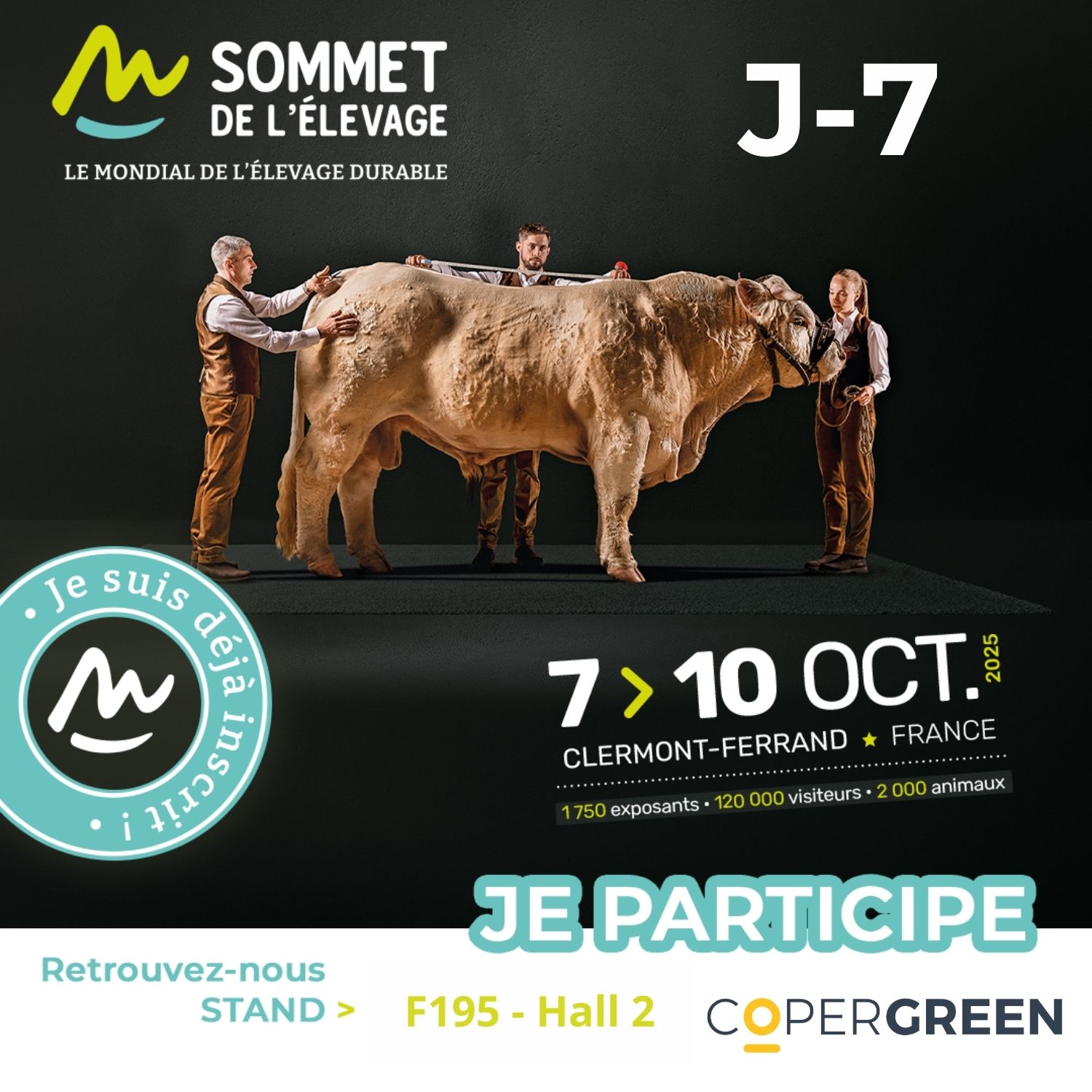 Lire la suite à propos de l’article Sommet de l’Elevage 2025